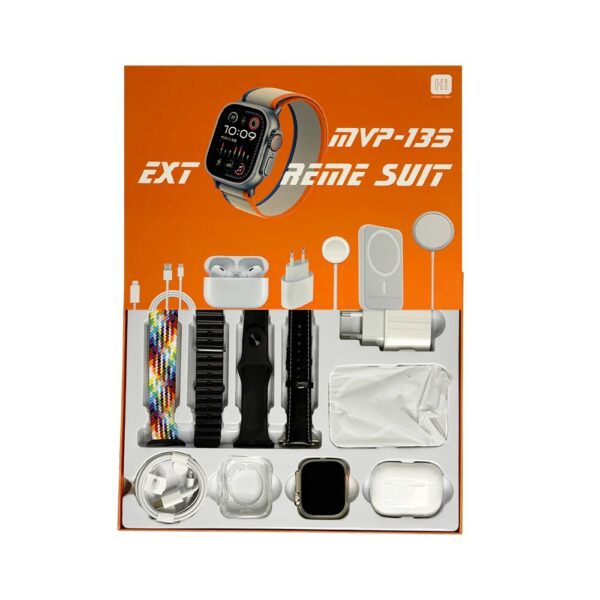 MVP Extreme Suit Smart Watch with Earbuds + Powerbank